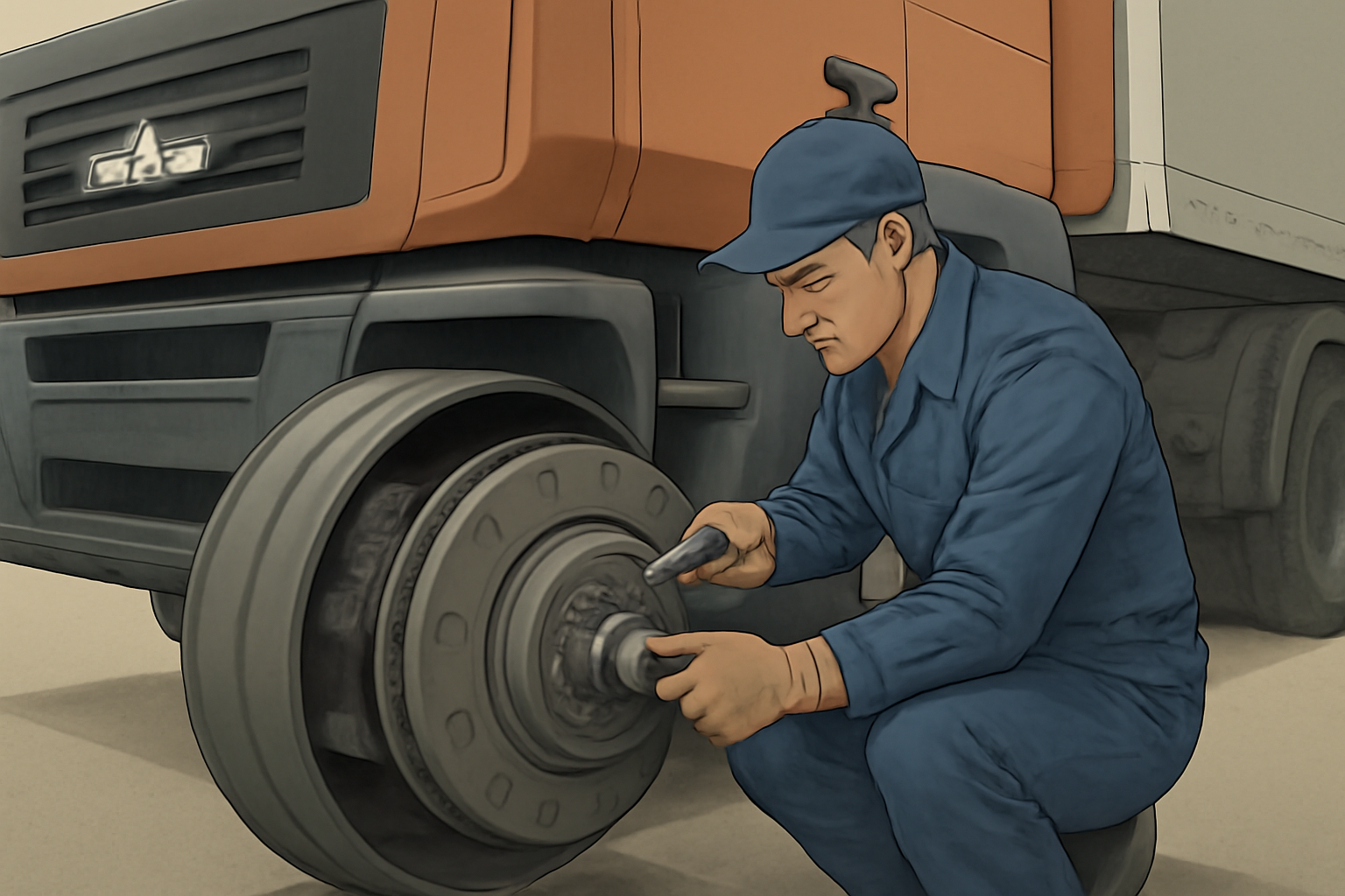 Как правильно обслуживать тормозную систему грузовых автомобилей МАЗ для максимальной надежности и безопасности