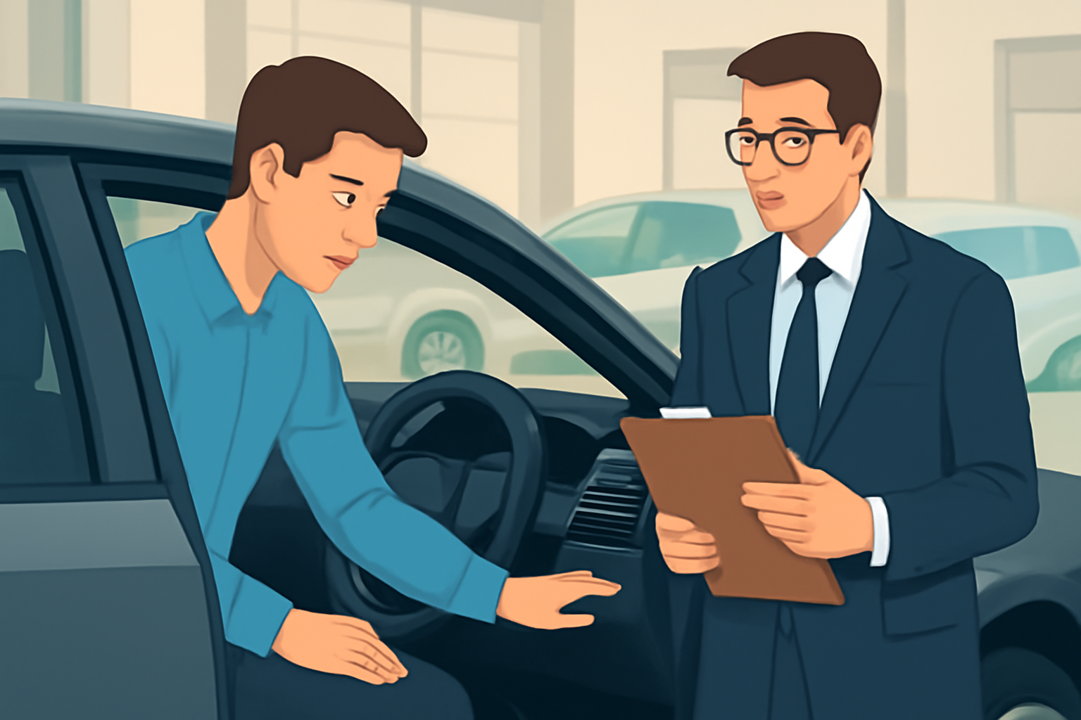 Как безопасно купить подержанный автомобиль у дилера: пошаговое руководство по проверке салона и документов